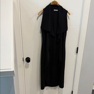 Ripe Black long vest size medium-large